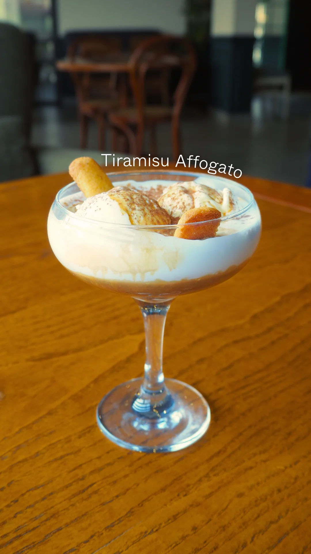 Tiramisu Affogato